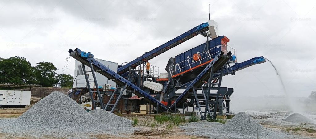 Mobile crusher plant
